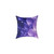 Ethereal Sphere Cascade - Square Poly Canvas Pillow