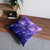 Ethereal Sphere Cascade - Tufted Floor Pillow, Square
