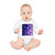 Ethereal Sphere Cascade - Baby Long-Sleeve Organic Bodysuit