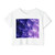 Ethereal Sphere Cascade - Women's Festival Crop Top