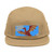 Golden Flame Sovereign - 5 Panel Cap (Embroidery)