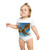 Golden Flame Sovereign - Short Sleeve Baby Bodysuit