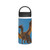 Golden Flame Sovereign - Stainless Steel Water Bottle, Handle Lid