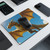 Golden Flame Sovereign - Rectangular Mouse Pad