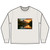 Serene Lake Reflection - Men's Heavy Faded Long Sleeve Tee
