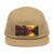Serene Lake Reflection - 5 Panel Cap (Embroidery)