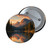 Serene Lake Reflection - Custom Pin Buttons