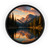 Serene Lake Reflection - Wall Clock Serene Lake Reflection - Wall Clock