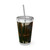 Serene Lake Reflection - Sunsplash Tumbler with Straw, 16oz