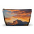 Serene Lake Reflection - Accessory Pouch w T-bottom