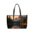 Serene Lake Reflection - PU Leather Shoulder Bag