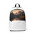 Serene Lake Reflection - Unisex Fabric Backpack