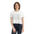 Botanical Whimsy - Women's Flowy Cropped Tee