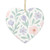 Botanical Whimsy - Ceramic Ornaments, 2-Side Print