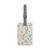 Botanical Whimsy - Saffiano Polyester Luggage Tag, Rectangle