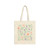 Botanical Whimsy - Cotton Canvas Tote Bag
