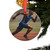 Pinnacle Athlete Rush - Acrylic Ornament with Ribbon