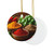 Savory Spice Symphony - Decorative Ceramic Ornaments, Double-Sided (1pc, 3pcs, 5pcs, 10pcs)