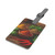 Savory Spice Symphony - Saffiano Polyester Luggage Tag, Rectangle