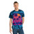 Neon Miami Nights - Tie-Dye Tee, Crystal