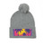 Neon Miami Nights - Pom-Pom Knit Cap (Embroidery)