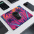 Neon Miami Nights - Rectangular Mouse Pad