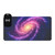 Galactic Whirlwind Dance - LED Gaming Mouse Pad, Wireless Charging