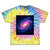 Galactic Whirlwind Dance - Unisex Tie Dye Cotton Tee