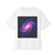 Galactic Whirlwind Dance - Unisex Oversized Boxy Tee