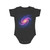 Galactic Whirlwind Dance - Short Sleeve Baby Bodysuit