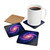 Galactic Whirlwind Dance - Corkwood Coaster Set
