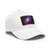 Galactic Whirlwind Dance - Dad Hat with Leather Patch (Rectangle)