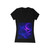 Celestial Orb Dance - Women's Jersey Short Sleeve Deep V-Neck Tee