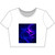 Celestial Orb Dance - Women’s Poly-Cotton Crop Tee