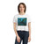 Emerald Depths Wyrm - Women's Flowy Cropped Tee