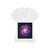 Galactic Harmony - Women's Jersey Short Sleeve Deep V-Neck Tee