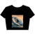 Dynamic Surf Rider - Women’s Poly-Cotton Crop Tee
