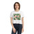 Botanical Bliss Retreat - Women's Flowy Cropped Tee
