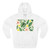Botanical Bliss Retreat - Three-Panel Fleece Hoodie