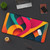 Dynamic Spectrum - Desk Mat