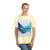 Fractal Wave Harmony - Tie-Dye Tee, Cyclone