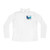 Fractal Wave Harmony - Ladies Quarter-Zip Pullover