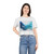 Fractal Wave Harmony - Women's Crop Tee