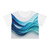 Fractal Wave Harmony - Crop Tee (AOP)