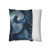 Ethereal Storm Dragon - Square Poly Canvas Pillowcase