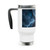 Ethereal Storm Dragon - Stainless Steel Travel Mug with Handle, 14oz