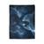 Ethereal Storm Dragon - Soft Polyester Blanket