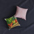 Savor the Harvest - Square Pillow - Pink Back