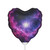 Ethereal Cosmic Voyage - Balloons (Round and Heart-shaped), 6"