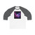 Ethereal Cosmic Voyage - Unisex 3\4 Sleeve Baseball Tee